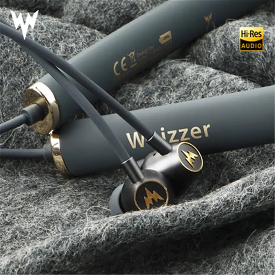 

Whizzer AM1E Wireless Bluetooth HiFi Earphones Waterproof Support Qualcomm aptX & AAC HD Compatible IOS Android with Mic
