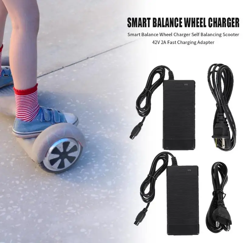 

Balance Wheel Charger Delicate Smart Balance Wheel Charger Self Balancing 42V 2A Fast Charging Adapter Scooter Accessories