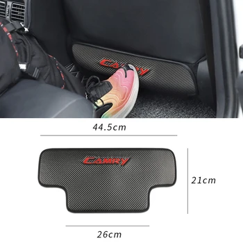

Car Seat Back Protector Cover Anti Mud Dirt Mat Auto Seat Cover Cushion Kick Pad for Toyota CAMRY Car styling Accessories