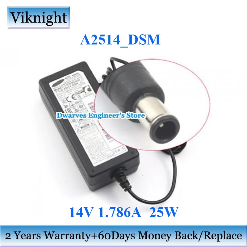 Оригинальное зарядное устройство для ЖК монитора A2514 _ DSM 14 в 1.786A 25 Вт AC/DC адаптер