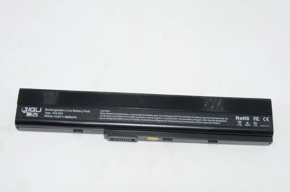 JIGU 6 ячеек Аккумулятор для ноутбука ASUS A52 A52F A52J K42 K42F K52F K52 K52J K52JC K52JE A31-K52 A32-K52 A41-K52 A42-K52