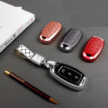 

Car key Case Electroplating Shiny Cover for Hyundai i30 Ix35 KONA Encino Solaris Azera Grandeur Ig Accent Santa Fe Palisade