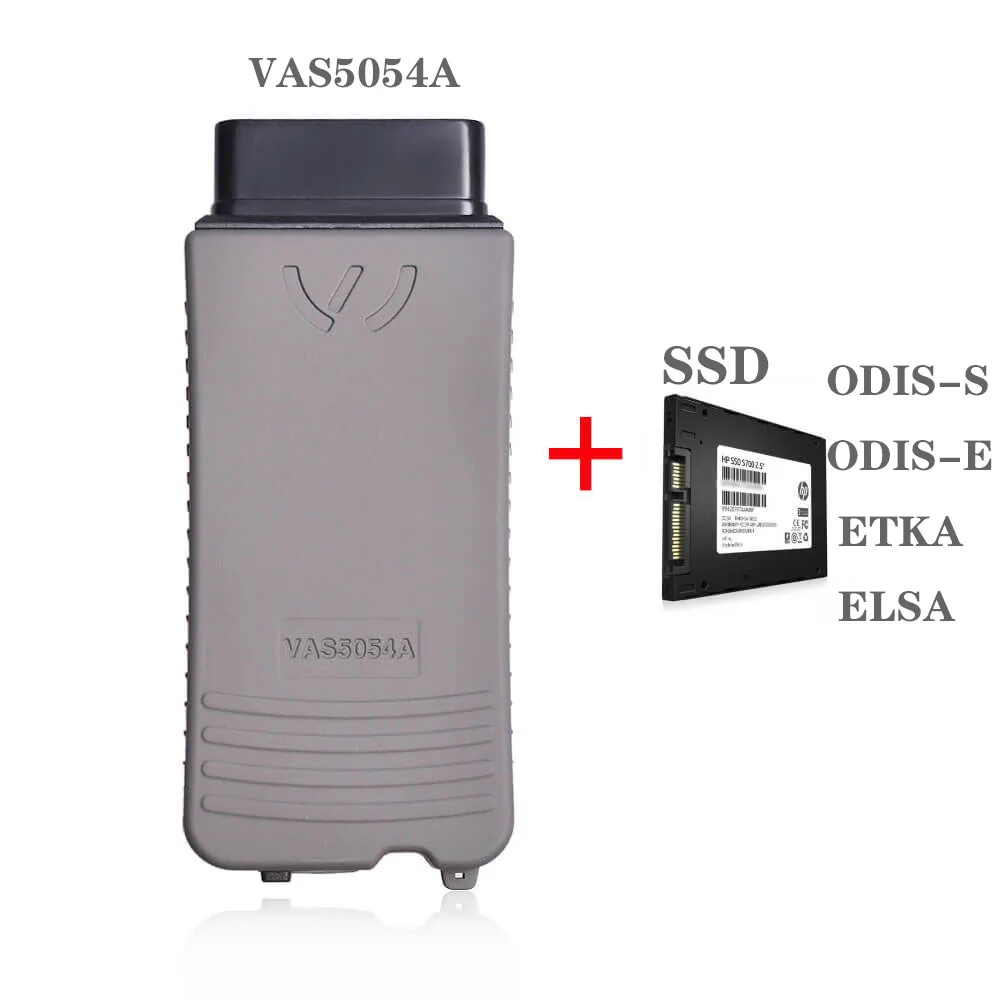 Диагностический интерфейс VAS5054A OBD + Программное обеспечение SSD VAG ODIS S ETKA ELSA для