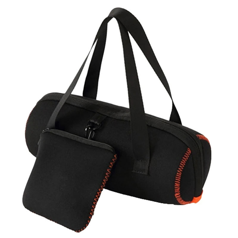 

FFYY-For Charge 4/For Pulse 3 Bluetooth Speaker Carrying Case Pouch Holder Bag With Handle Protective Pouch