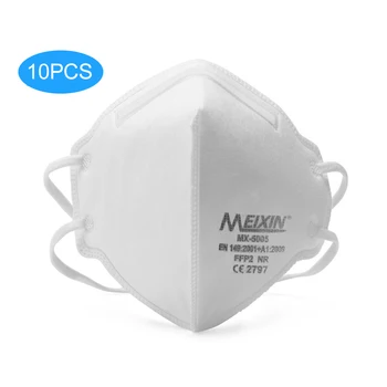 

Fast Shipping 5 Pcs Face Mask 95% Filtration Mouth Cover Dustproof Breathable Face Mask Cover