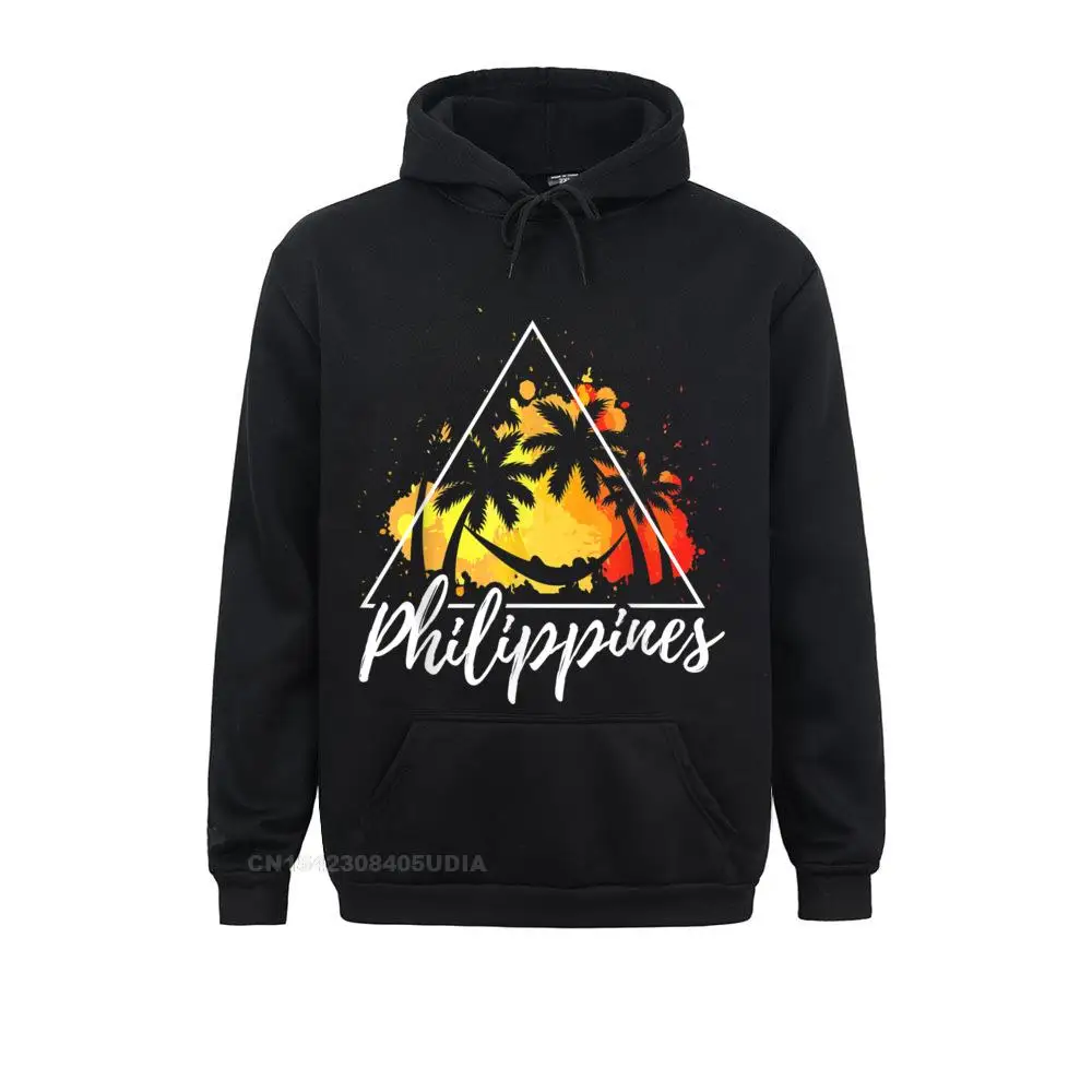 Normal Sunset Philippines T-Shirt__B8526 Casual Long Sleeve April FOOL DAY Hoodies Plain  Hoods Men Sweatshirts Sunset Philippines T-Shirt__B8526black