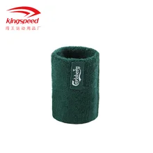 Спортивные принадлежности защитная одежда длинная толстая впитывающая пот полотенце защита запястья Чистый хлопок Настраиваемый Логотип вышитый на запястье