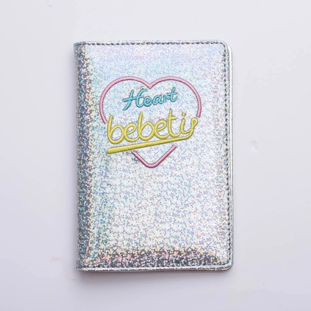 Fashion Trend Women Men ID Credit Card Banquet Letter Card Holder Coin Bag Travel Wallets Holder Double Open 812