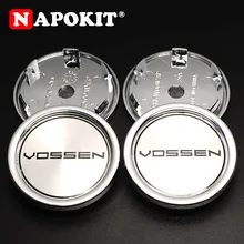 4 шт. 65 мм Универсальная автомобильная крышка центра колеса s для Vossen логотип авто колеса обода Крышка Ступицы