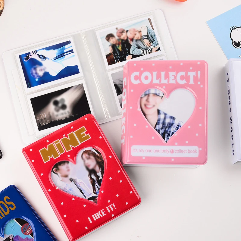 Cartoon Album Holds 64 Mini Photos Instax Album Photo for Mini Fuji Instax & Name Card 7s 8 25 50s Photo