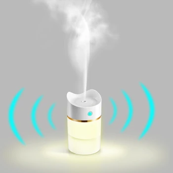 

Smart Air Humidifier 380ML Cat Introduction Light USB Aroma Air Diffuser Mini Intelligent Essential Oil Aromatherapy Mist Makers
