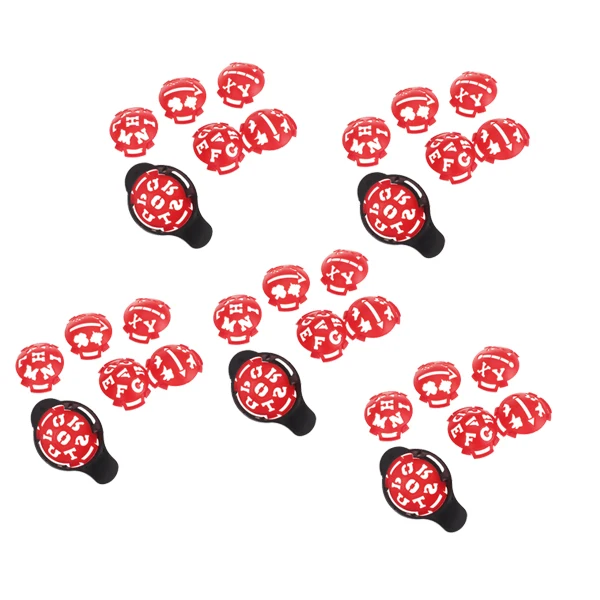 

5 Set Golf Ball Line Marker Templates Different Pattern Drawing Alignment Tool DIY