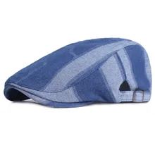 Мужская и женская плоская кепка Newsboy Baker береты Duckbill Golf Driving Cabbie Hat boinas masculinas tocas e gorros masculino inverno