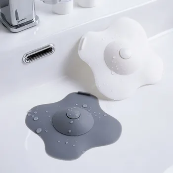 

Telescopic Kitchen Sink Filter Anti-clog Floor Drain Cover Bathroom Toilet Pressing Method Sewer Hair Stopper Home Accessories