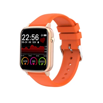 

Smart Watch Sports Pedometer 1.3 Inch Full Touch Screen Heart Rate Blood Pressure Smart Bracelet, Black Steel Strap