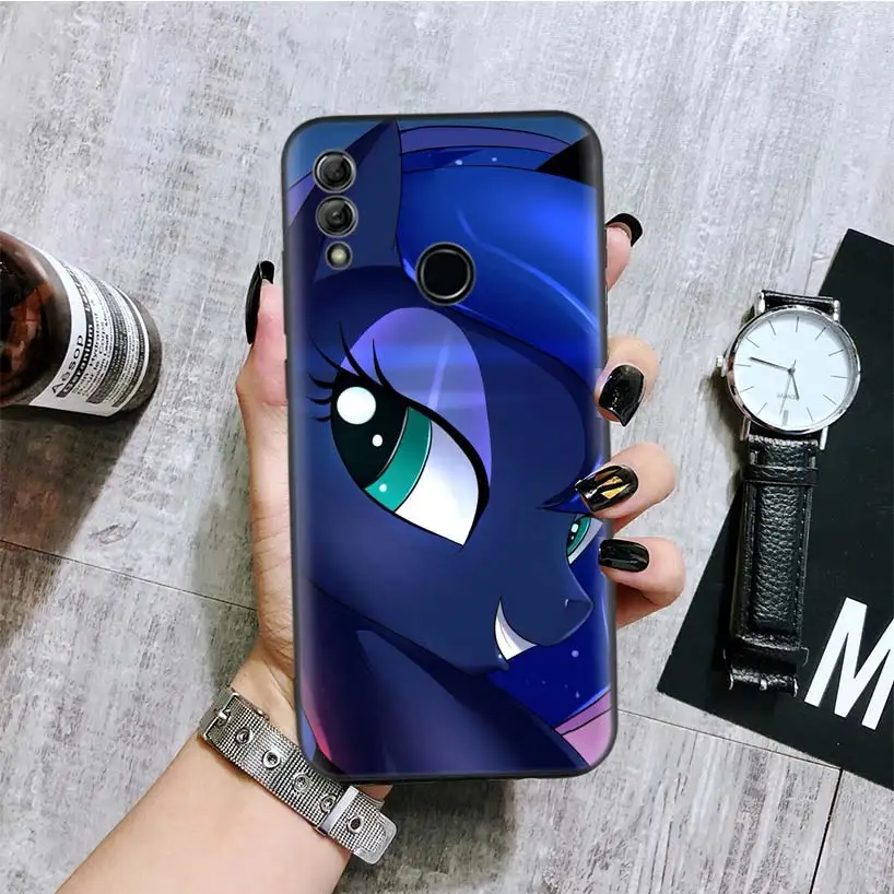 BA266-5 Волшебная с рисунком из мультфильма «Мой Маленький Пони» черная крышка чехол для телефона для huawei Y9 Y5 Y6 Y7 Honor 10 9 Lite 9X8X8 S 8A фотоаппаратов моментальной печати 7S 7A 10i 20i V20 Coque Капа - Цвет: BA266-5