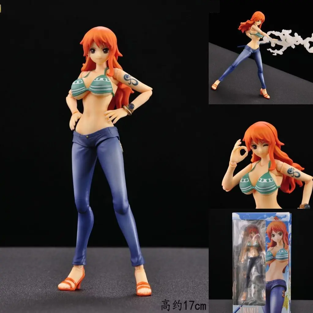 

Anime One Piece One Piece Two after Spring Festival Weather Rod Mobile Nami Boxed Garage Kit Decoration Model