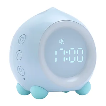

Smart Alarm Clock Light Home Bluetooth Speaker Mini Multi-function LED Digital Circle Clocks Sleep Lights Bedroom Decoration