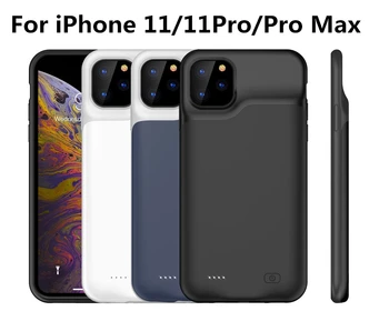 

10000mah Slim Silicone shockproof Power bank charger case For iPhone 11 Pro case Battery Charger Case For iPhone 11 i11 Pro Max