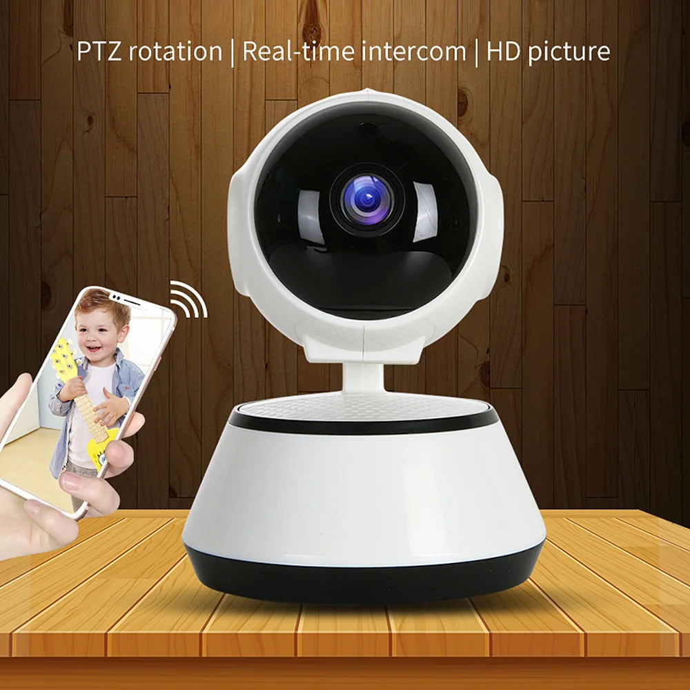 Домашняя WiFi ip камера безопасности беспроводная Аудио запись IR Cut ночное видение
