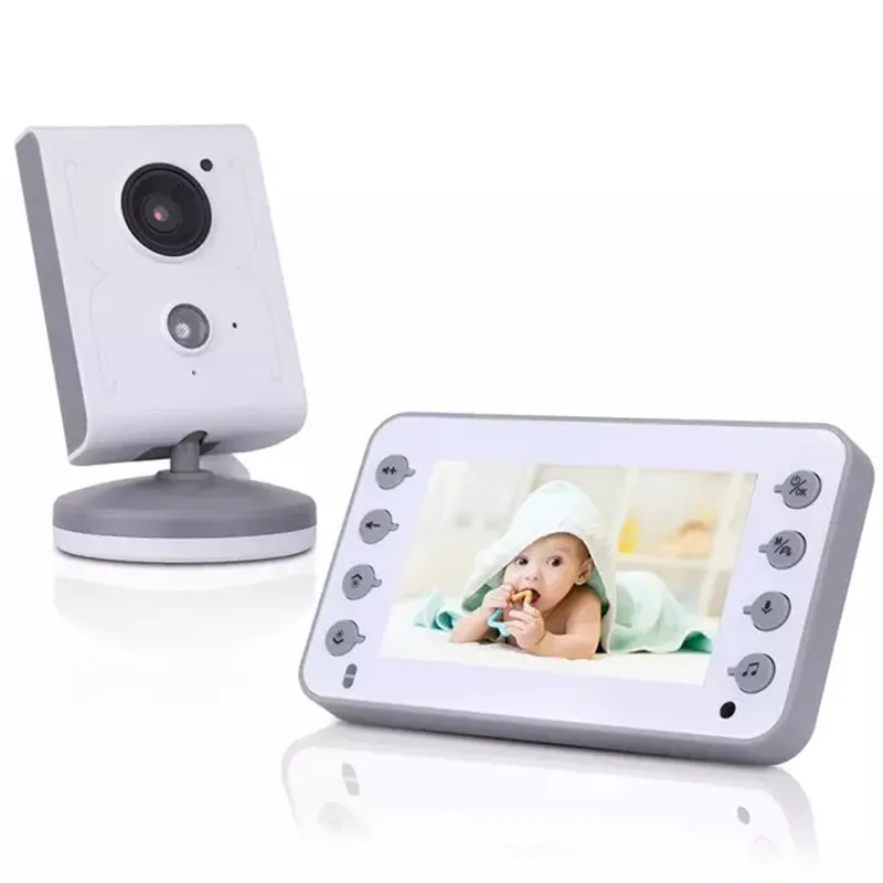 

4.3 Inch LCD Video Baby Monitor 2.4G Wireless 2 Way Audio Bebe Cam Night Vision Surveillance Security Camera Babysitter XF809