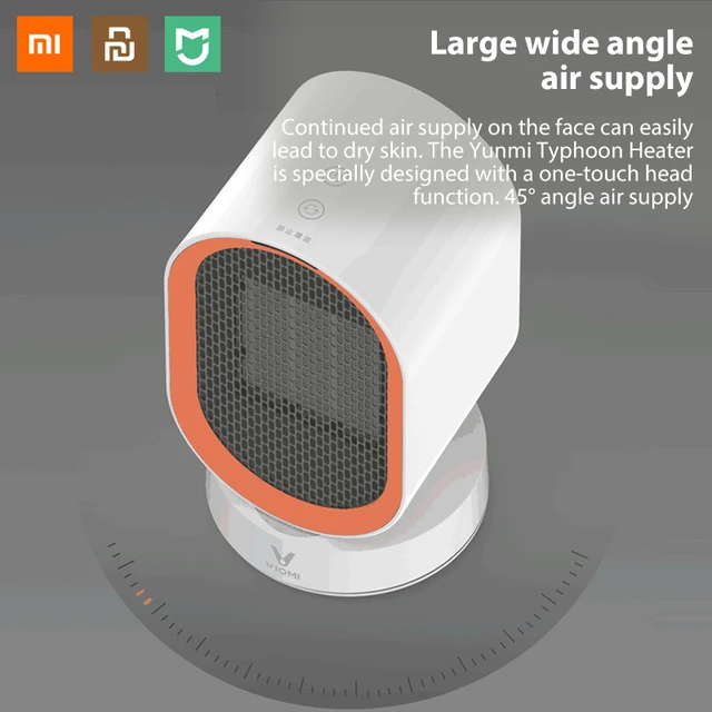 XIAOMI MIJIA VIOMI Electric Heaters Fan countertop Mini home room handy  Fast Power saving Warmer for Winter PTC Ceramic Heating _ - AliExpress  Mobile