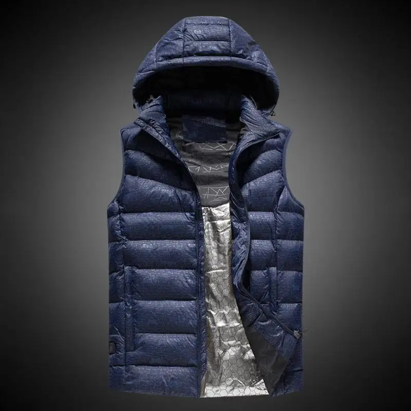 Hot Sale Heated Jacket Delicate Design USB Electric Heating Vest Heating Winter Thermal Sleeveless Jacket for Camping