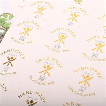 

120pcs Milk Tea Cup Decoration Handmade Stickers Baked Food Label Stickers Drink Bottle Round Seal Sticker