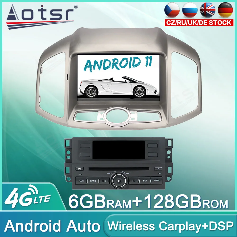 Android 11 128GB Car Radio For CHEVROLET Captiva 2012-2016 Audio Multimedia Player GPS Navigation Auto Stereo Head Unit Carplay |