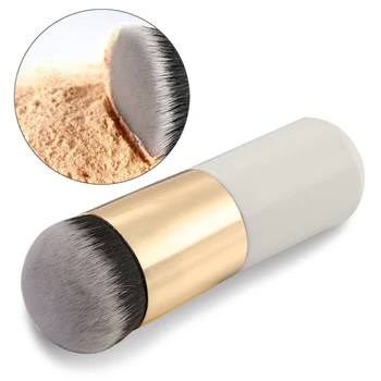 

1 Pc Face Makeup Brush Foundation Powder Loose Powder Makeup Chubby Head Tools Blush Cosmetic Eyebrow Brush Fat Brushes Bea I3R4