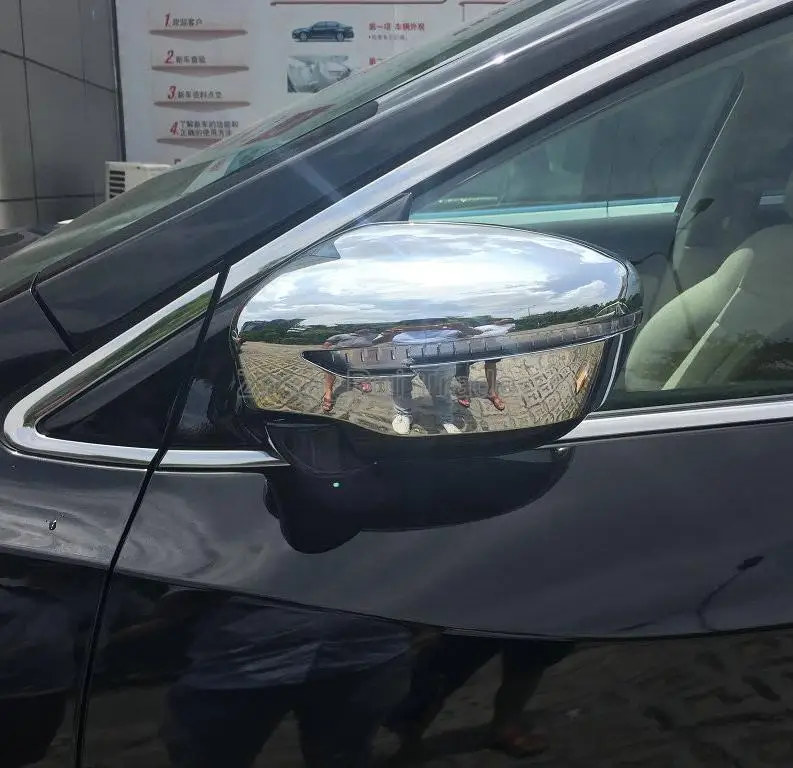 Для Nissan MURANO автомобильные хромированные аксессуары из АБС-пластика боковое зеркало Накладка заднего вида накладка молдинг Гарнир