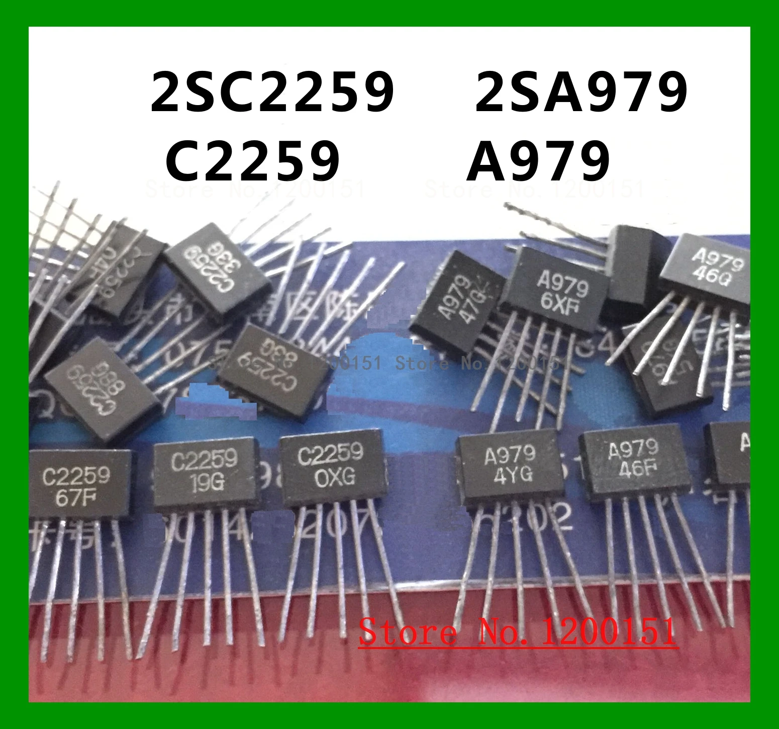 

2SC2259 C2259 A979 2SA979 SIP5