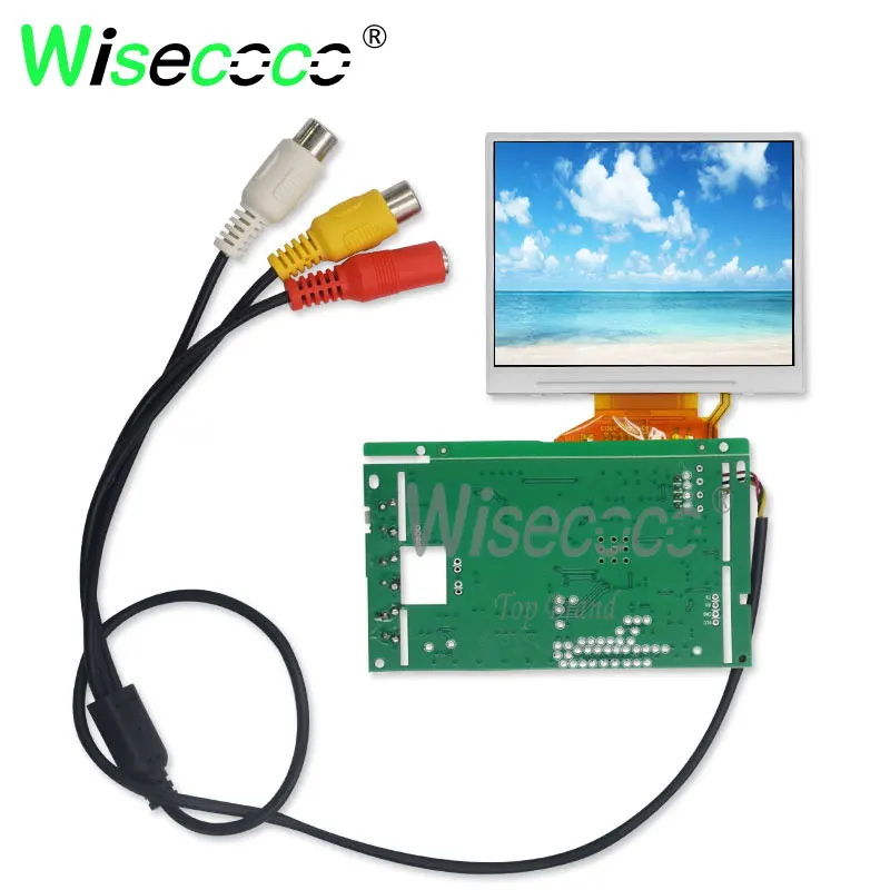 Дисплей wisecoco 3 5 дюйма 320*240 антибликовый экран LQ035NC111|ЖК-экраны и панели для