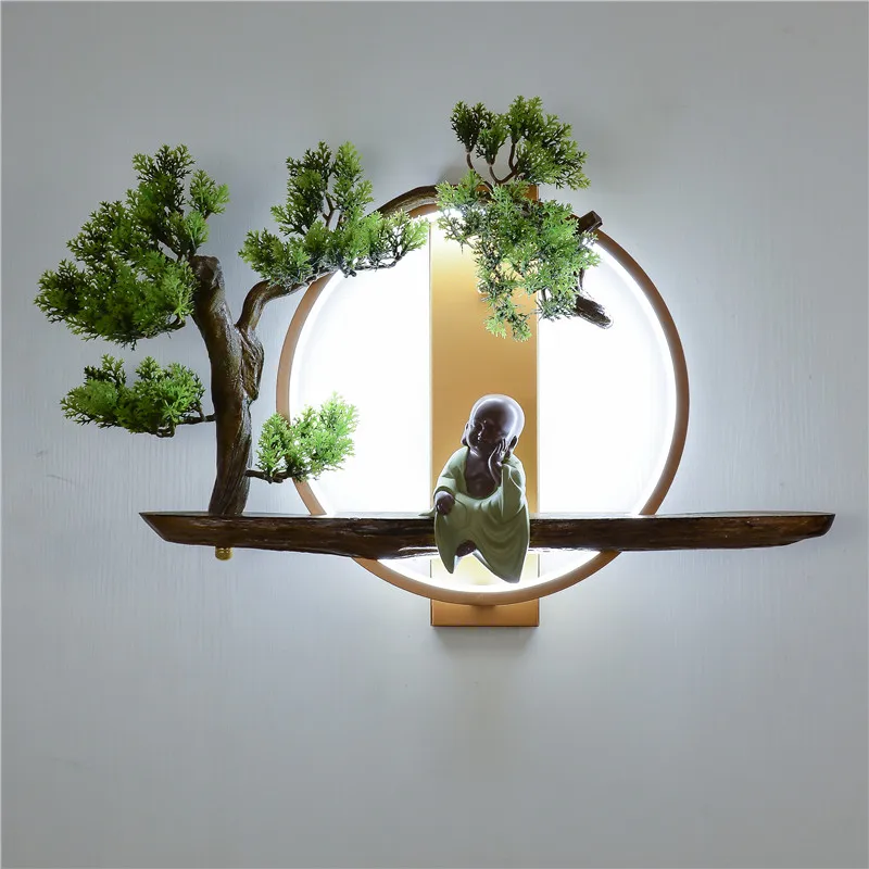 Современные комнатные Настенные светильники AOSONG современные креативные