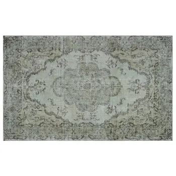 

Handmade Beige Vintage English English Area Rug 192x314 Cm-6'4''X10'4''