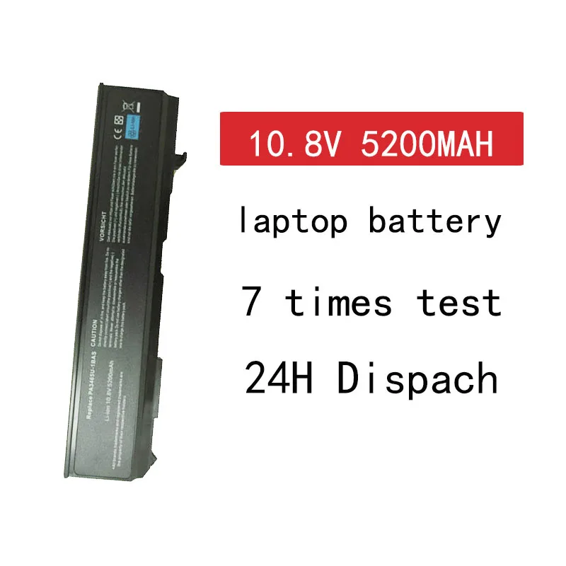 HSW 5200mah Laptop Battery For Toshiba PA3465U 1BRS,PA3465U 1BAS