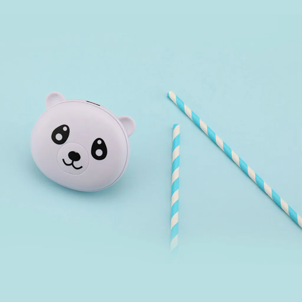 Продуктов, карманный подогреватель для рук с медведем, USB зарядное устройство, Электрический перезаряжаемый 4000 мА/ч, дропшиппинг, Новинка