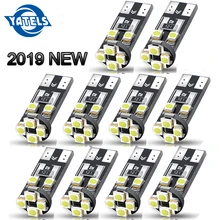 10 шт. T10 светодиодный Canbus 8 SMD 3528 Светодиодный 194 168 W5W лампы белые лампы Авто автомобильная подсветка приборной панели купол багажник номерные знаки