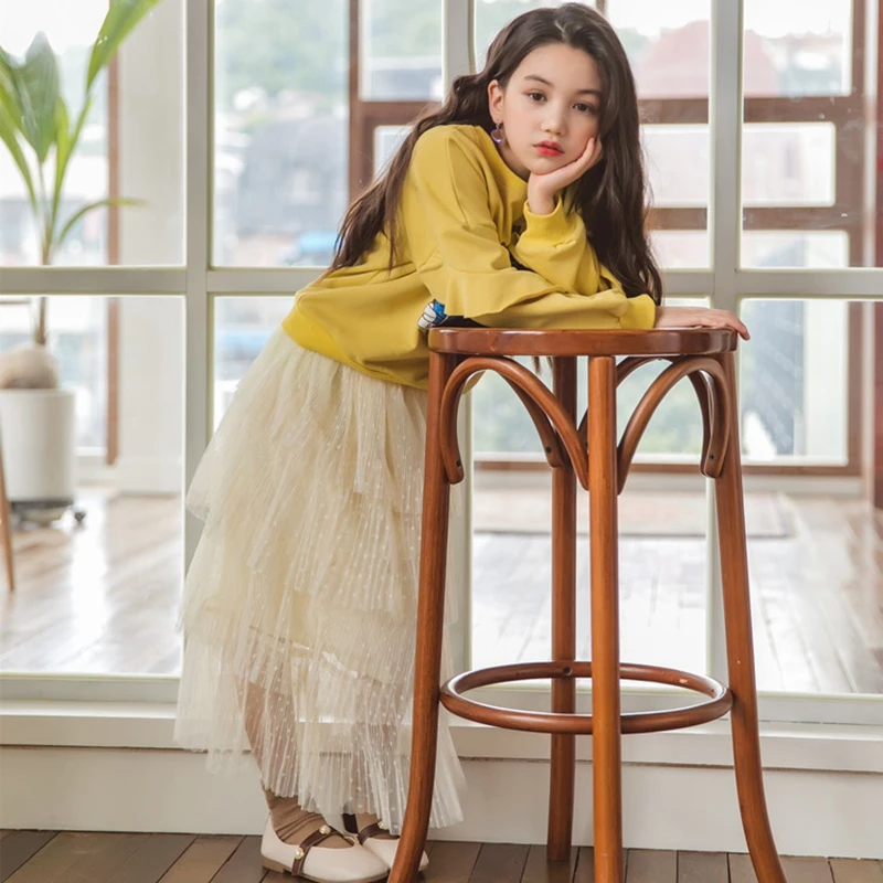 Комплект для девочек элегантные детские костюмы комплекты принцесс весенне