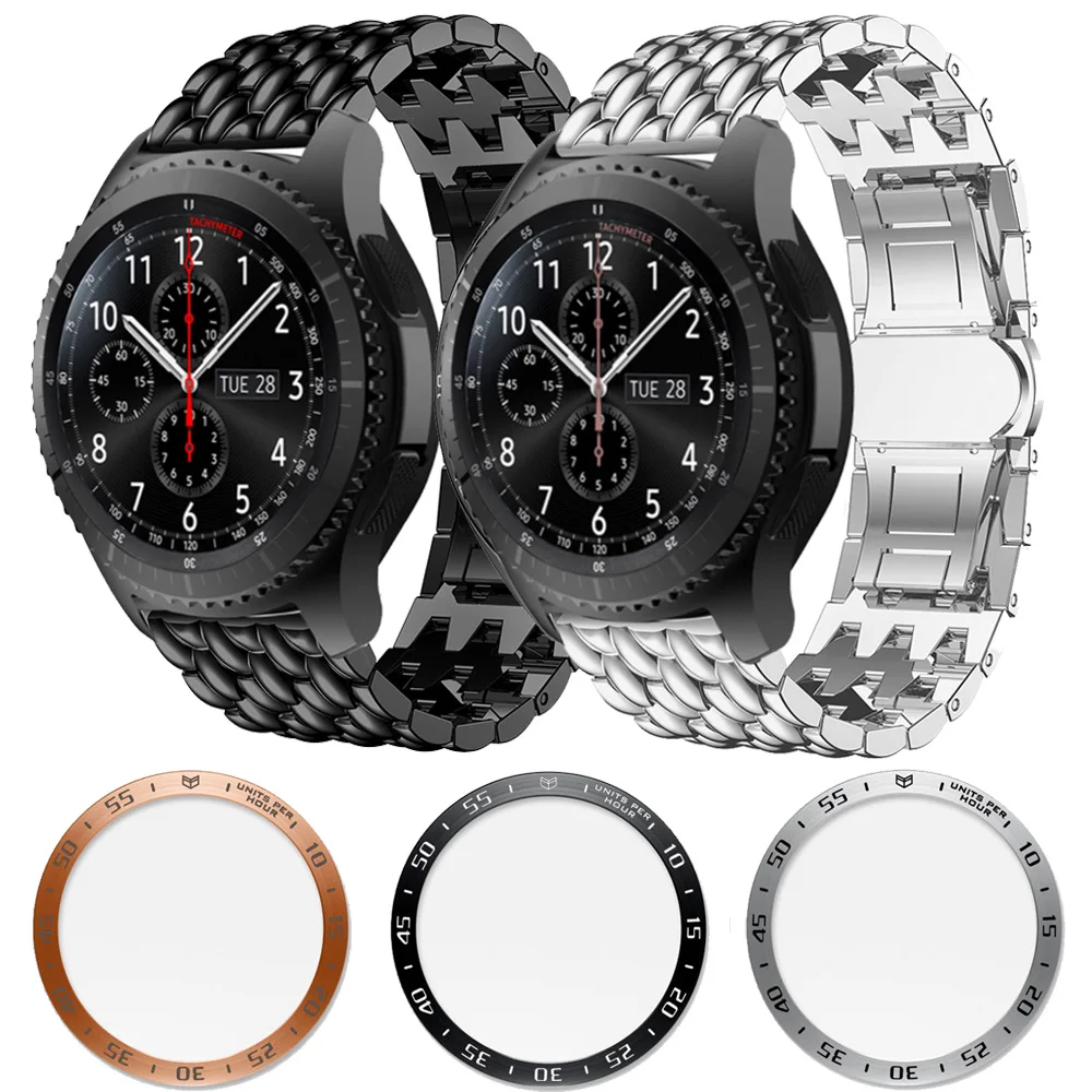Браслет из нержавеющей стали для Samsung Gear S3 Frontier|Ремешки часов| |