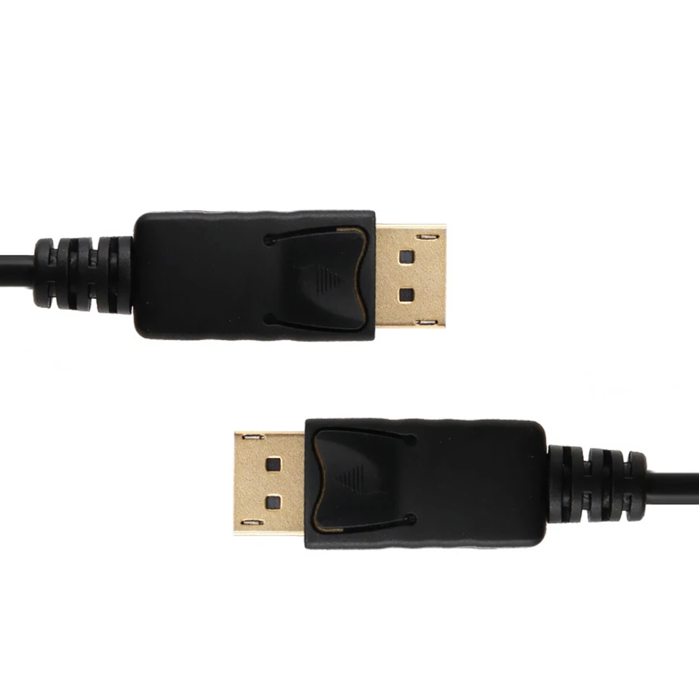 1,8 м HDMI Дисплей порт золотое покрытие lcd антиоксидант для ноутбука DisplayPort разъемы Мужской Разъем HD 4k Кабель-адаптер ПК Дисплей