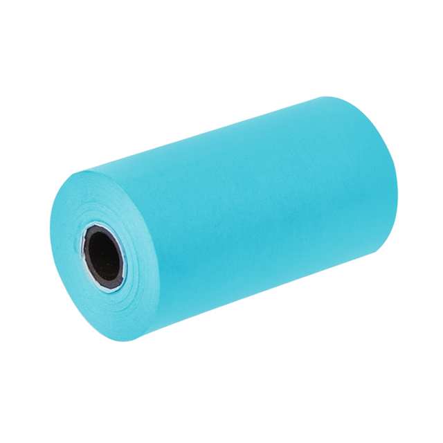 Paper with Self-adhesive Printable Sticker Paper Roll Direct 57*30mm(2.17*1.18in) for PeriPage A6 Pocket PAPERANG P1/P2