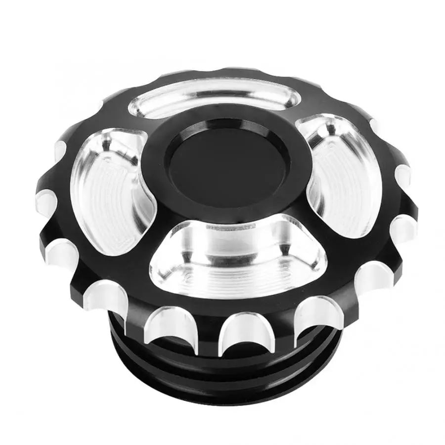 

Motorcycle CNC Aluminum Gas Fuel Tank Cover Cap Modified Accessory Fit for 883 1200 48 gas tank cap oil cover
