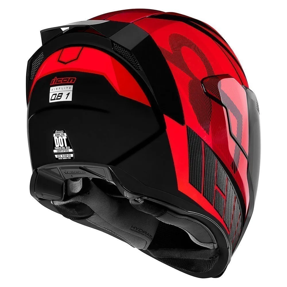 Ikon Airflite QB1 Helm Merah Sepeda 