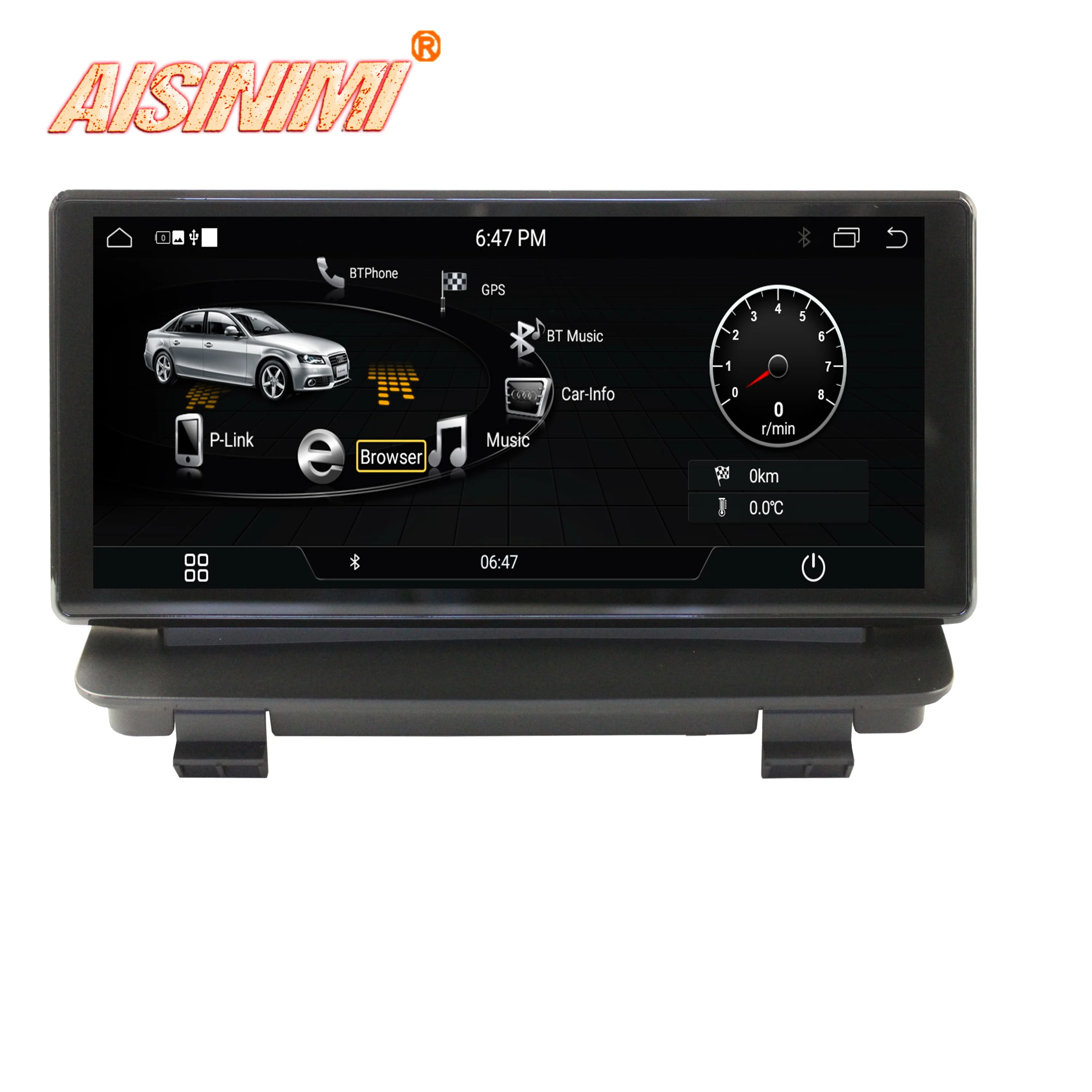 Автомобильный Dvd плеер AISINIMI Android 9 0 Navi для Audi Q3 2013 2018 автомобильный монитор дисплей