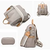 Dropshipping Women PU Leather Backpack Shoulder Bags Daypack for Rucksack Feminine Mochila School bag 3