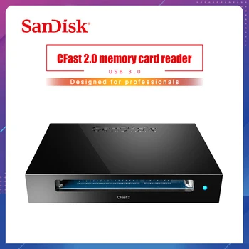 

Original SanDisk Extreme PRO CFast 2.0 memory Card Reader/Writer High-speed USB3.0 up to 500MB/s Card Professional card reader