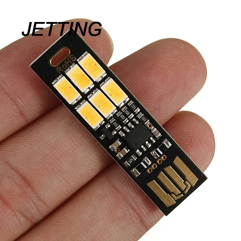 Портативная лампа для ночного лагеря Mini USB Power 6 светодиодный светильник