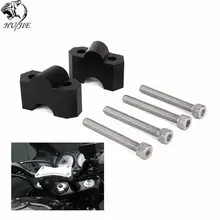 Руль Бар Riser адаптер для KAWASAKI Z250 Z300 Z800 Z 800/300/250 аксессуары для мотоциклов увеличение высоты 20 мм адаптер CNC