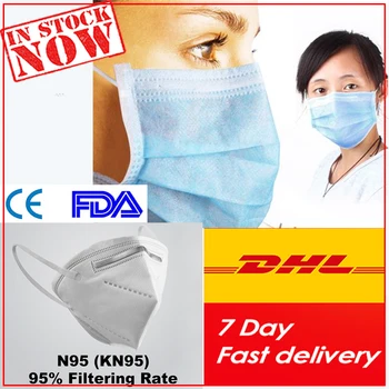 

DHL Medical-Disposable Elastic Home Cleaning Hand Protect Waterproof Kitchen Gloves Security protection against viruses mask